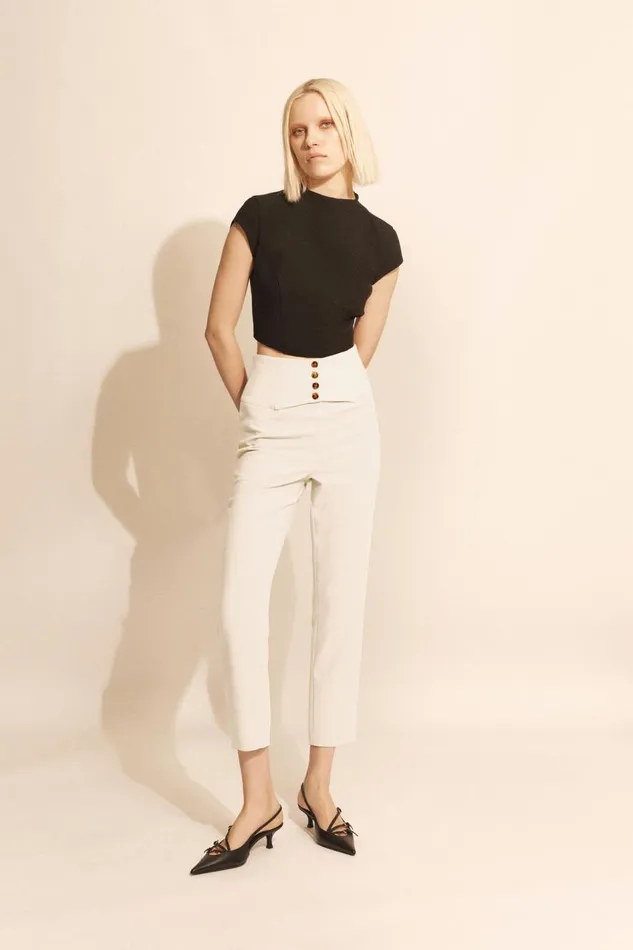 Bardot Pants Women Corset Pant In Orchid White Orchid White