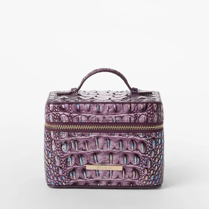 Brahmin Cosmetic Cases and Travel Small Charmaine Passion Purple 8211 Women