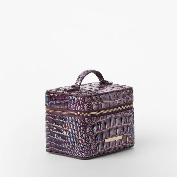 Brahmin Cosmetic Cases and Travel Small Charmaine Passion Purple 8211 Women Brahmin Cosmetic Cases and Travel Small Charmaine Passion Purple 8211 Women