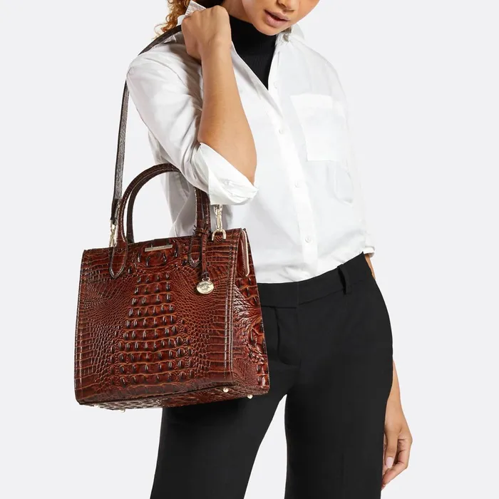Brahmin Satchels Caroline Brindle Potomac 8211 Women Brahmin Satchels Caroline Brindle Potomac 8211 Women