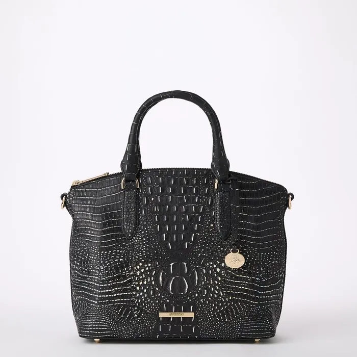 Brahmin Satchels Duxbury Satchel Black Regal Mini Mel 8211 Women