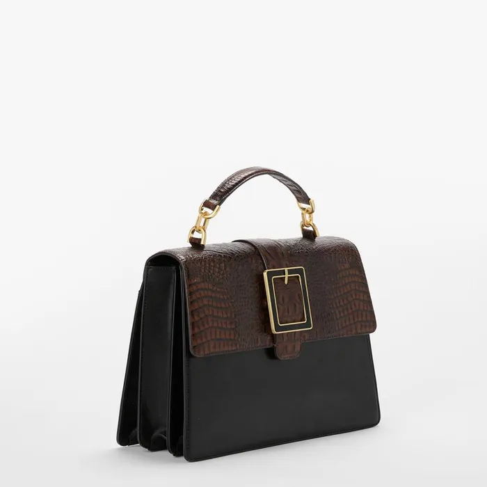 Brahmin Satchels Hallie Black Tuscan 8211 Women Brahmin Satchels Hallie Black Tuscan 8211 Women