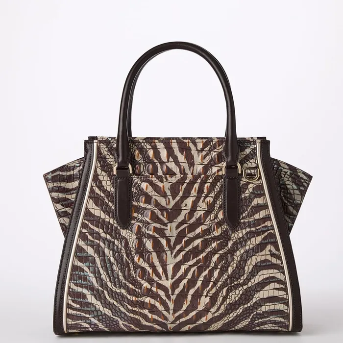 Brahmin Satchels Priscilla Satchel Coffee Bengal 8211 Women Brahmin Satchels Priscilla Satchel Coffee Bengal 8211 Women