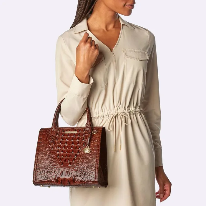 Brahmin Satchels Small Caroline Rose Gold Melbourne 8211 Women Brahmin Satchels Small Caroline Rose Gold Melbourne 8211 Women