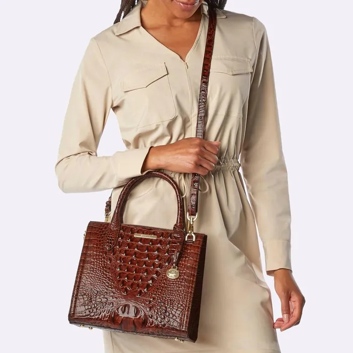 Brahmin Satchels Small Caroline Rose Gold Melbourne 8211 Women Brahmin Satchels Small Caroline Rose Gold Melbourne 8211 Women