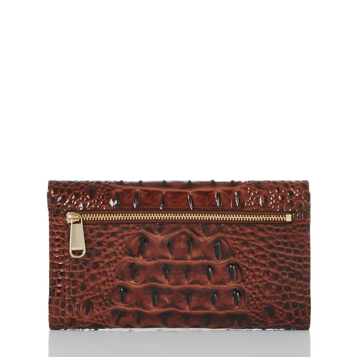 Brahmin Wallets and Wristlets Cordelia Wallet Pecan Melbourne 8211 Women Brahmin Wallets and Wristlets Cordelia Wallet Pecan Melbourne 8211 Women