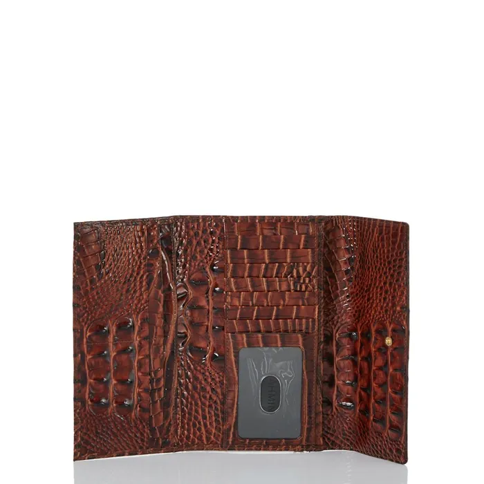 Brahmin Wallets and Wristlets Cordelia Wallet Pecan Melbourne 8211 Women Brahmin Wallets and Wristlets Cordelia Wallet Pecan Melbourne 8211 Women