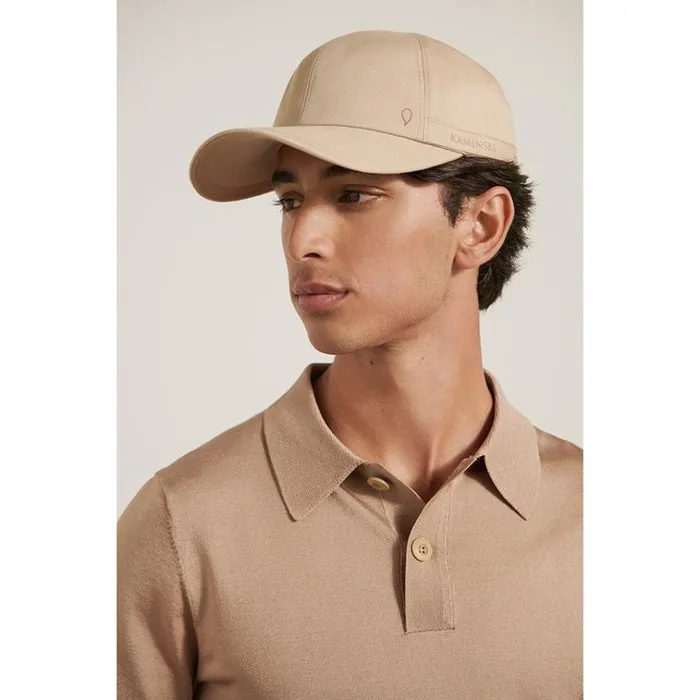 Helen Kaminski Apollo Camel Men Caps and Flat Caps