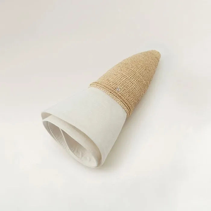 Helen Kaminski Kalola Naturaloff White Hats Round Crown