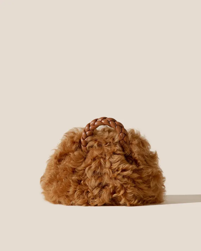Hereu BOMBON LONG HAIR SHEARLING 8211 Small Plaitedhandle Crossbody Bag Women Crossbody Bags Hereu BOMBON LONG HAIR SHEARLING 8211 Small Plaitedhandle Crossbody Bag Women Crossbody Bags