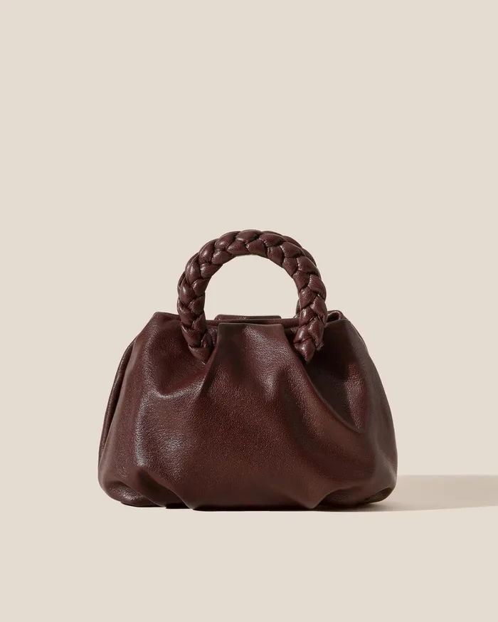 Hereu BOMBON M SUPPLE SHINY 8211 Plaitedhandle Leather Crossbody Bag Women Crossbody Bags Hereu BOMBON M SUPPLE SHINY 8211 Plaitedhandle Leather Crossbody Bag Women Crossbody Bags