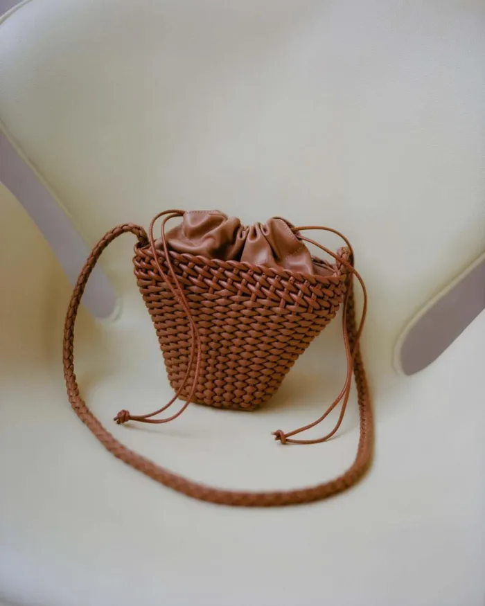Hereu FIOL 8211 HandBraided Mini Crossbody Bag MenWomen Mini Bags