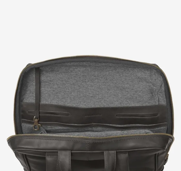 JohnstonandMurphy Backpacks and Briefcases Rhodes Commuter Backpack Black Full Grain 8211 Men JohnstonandMurphy Backpacks and Briefcases Rhodes Commuter Backpack Black Full Grain 8211 Men