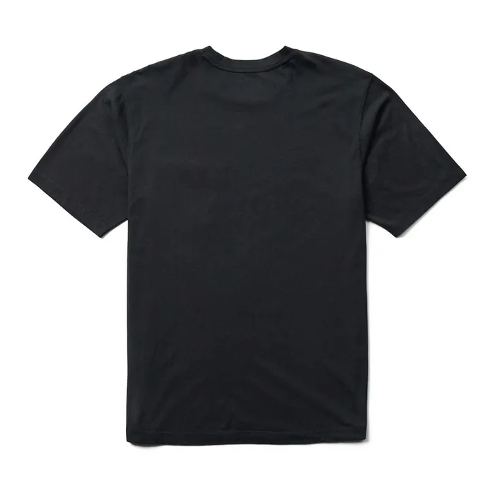 Men Classic Short Sleeve Pocket Tee Black Wolverine TShirts