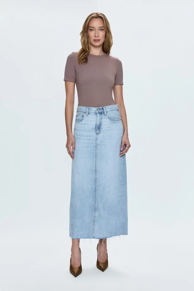 Pistola Denim Denim Women Raye Maxi Skirt 8211 Jardin