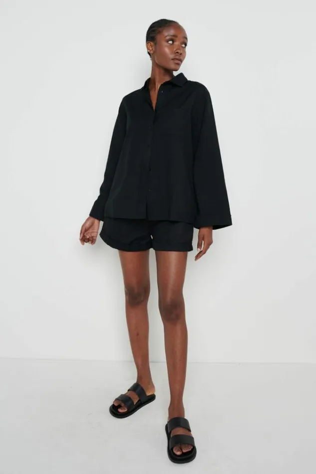 Pretty Lavish Bottoms Belle ALine Shorts Black 8211 Women
