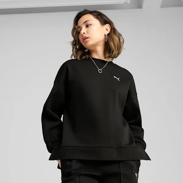Puma Hoodies and Sweatshirts Wardrobe Essentials 039s Oversized Crew Sweatshirt Puma Black 8211 Women Puma Hoodies and Sweatshirts Wardrobe Essentials 039s Oversized Crew Sweatshirt Puma Black 8211 Women