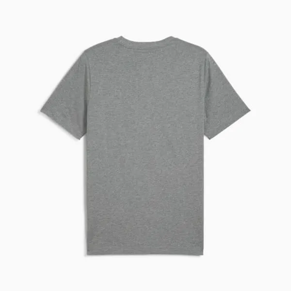 Puma TShirts and Tops Essentials No 1 Logo 039s Tee Medium Gray Heather 8211 Men