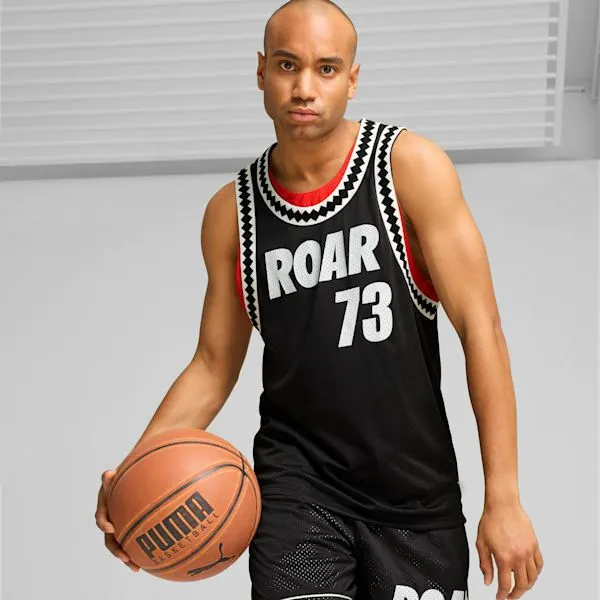 Puma TShirts and Tops Media Day 039s Basketball Jersey Puma Blackfor All Time Red 8211 Men Puma TShirts and Tops Media Day 039s Basketball Jersey Puma Blackfor All Time Red 8211 Men