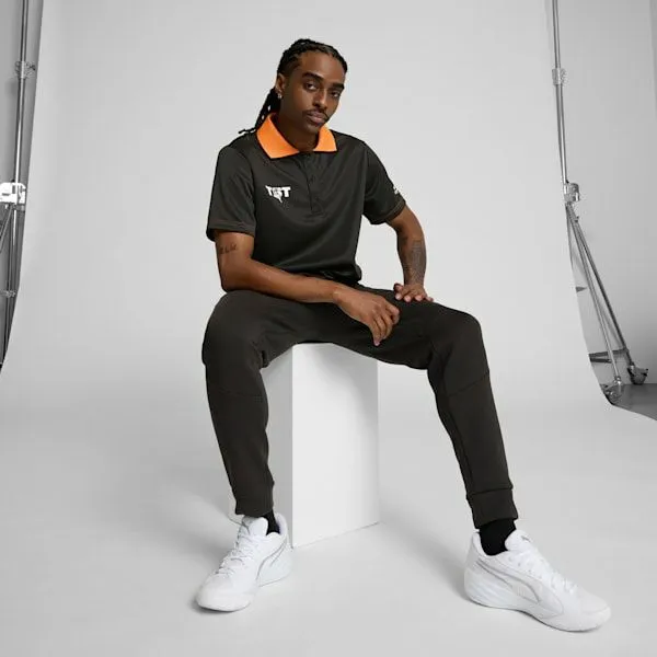Puma TShirts and Tops PUMA X TBT 039s Basketball Polo Shirt Puma Black 8211 Men