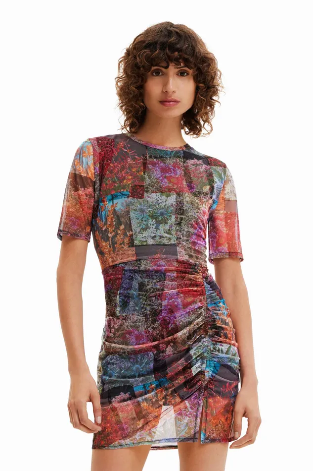 Short Forest Dress Women Desigual Dresses