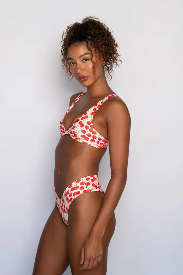 Skatie Tops Penny Bikini Top Cola 8211 Women