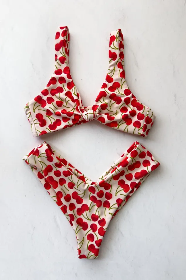Skatie Tops Penny Bikini Top Cola 8211 Women