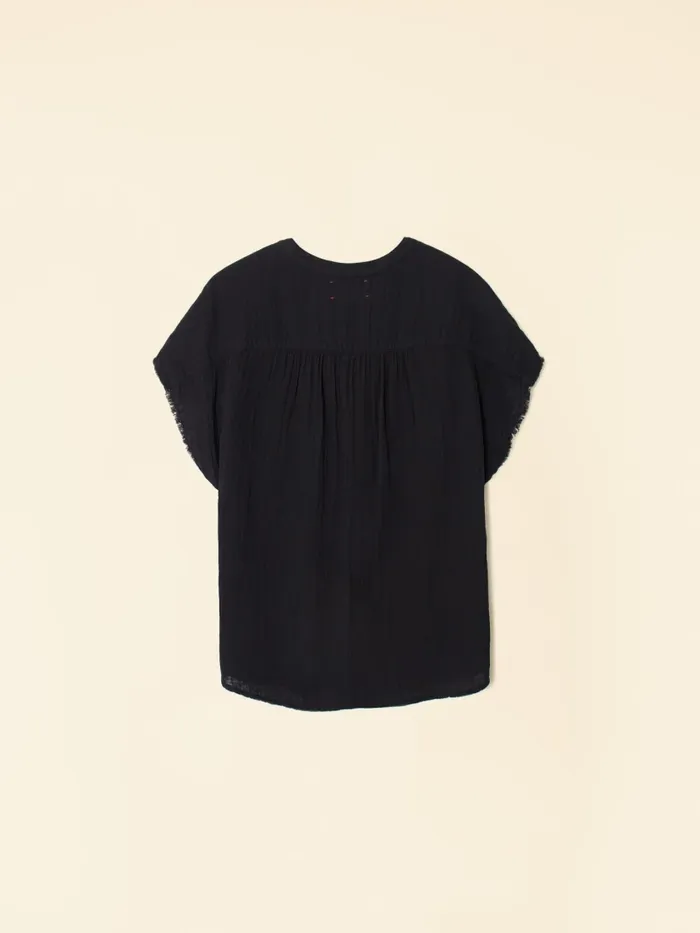 Tops Black Kane Top 8211 XRENA Women Tops Black Kane Top 8211 XRENA Women