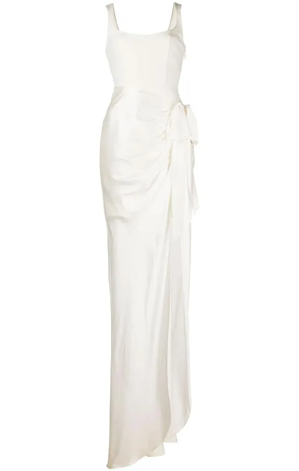 Women Cinq Sept Dresses Marian Gown Ivory