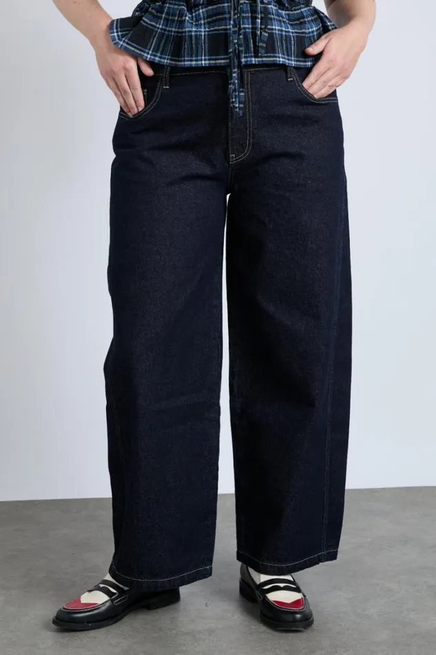 Women Coords Damson Madder Dion Jean 8211 Dark Indigo