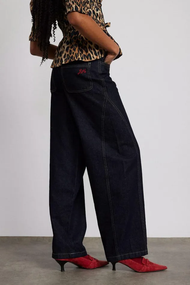 Women Coords Damson Madder Dion Jean 8211 Dark Indigo