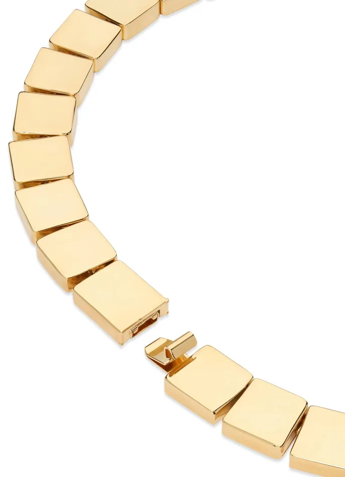 Women Jewelry St John Solid Geo Necklace Gold Women Jewelry St John Solid Geo Necklace Gold