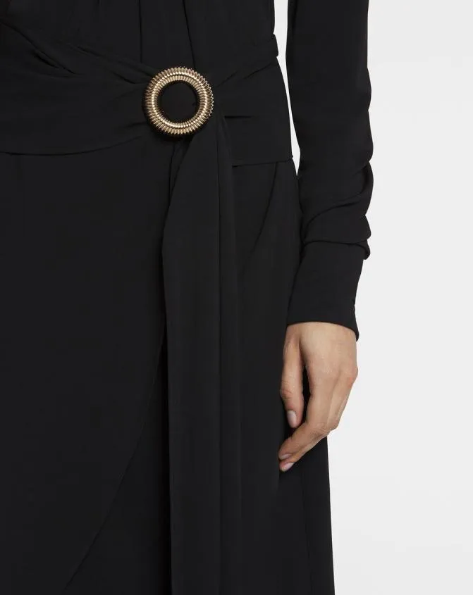Women Skirts and Shorts Lanvin Mlodie Wrap Skirt Black Women Skirts and Shorts Lanvin Mlodie Wrap Skirt Black
