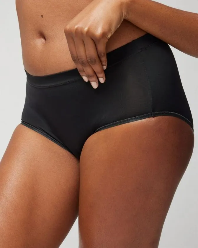 Women Soma Briefs Travelers Modern Brief Panty Black