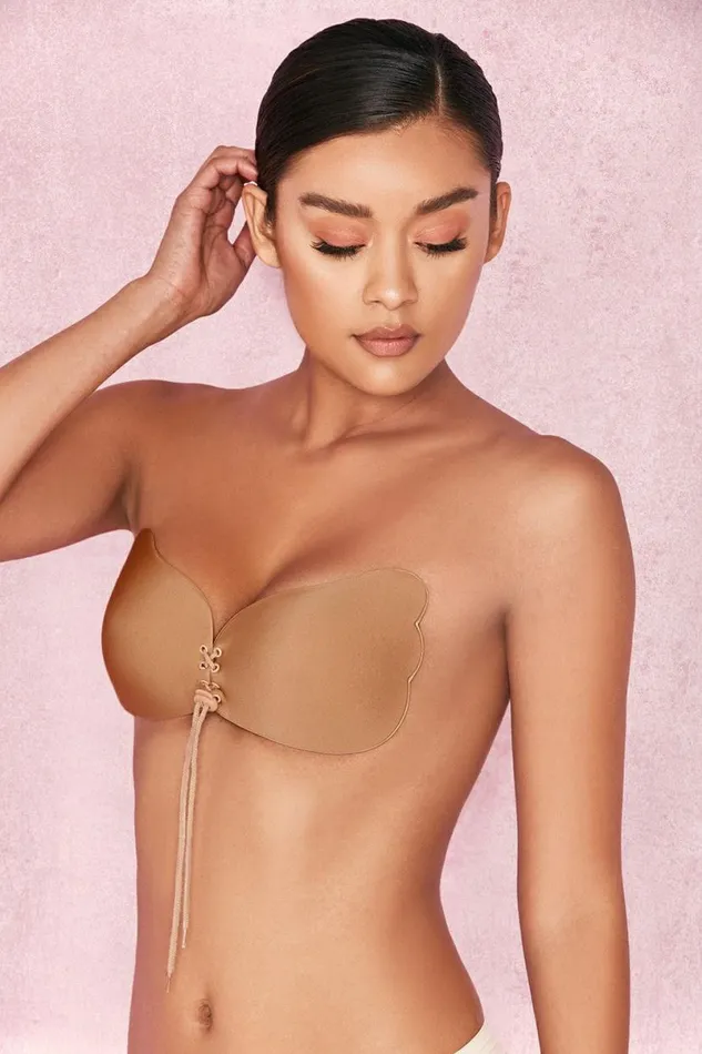 Women Ultra Push Up Invisible Bra 8211 Caramel House Of CB Shapewear Women Ultra Push Up Invisible Bra 8211 Caramel House Of CB Shapewear
